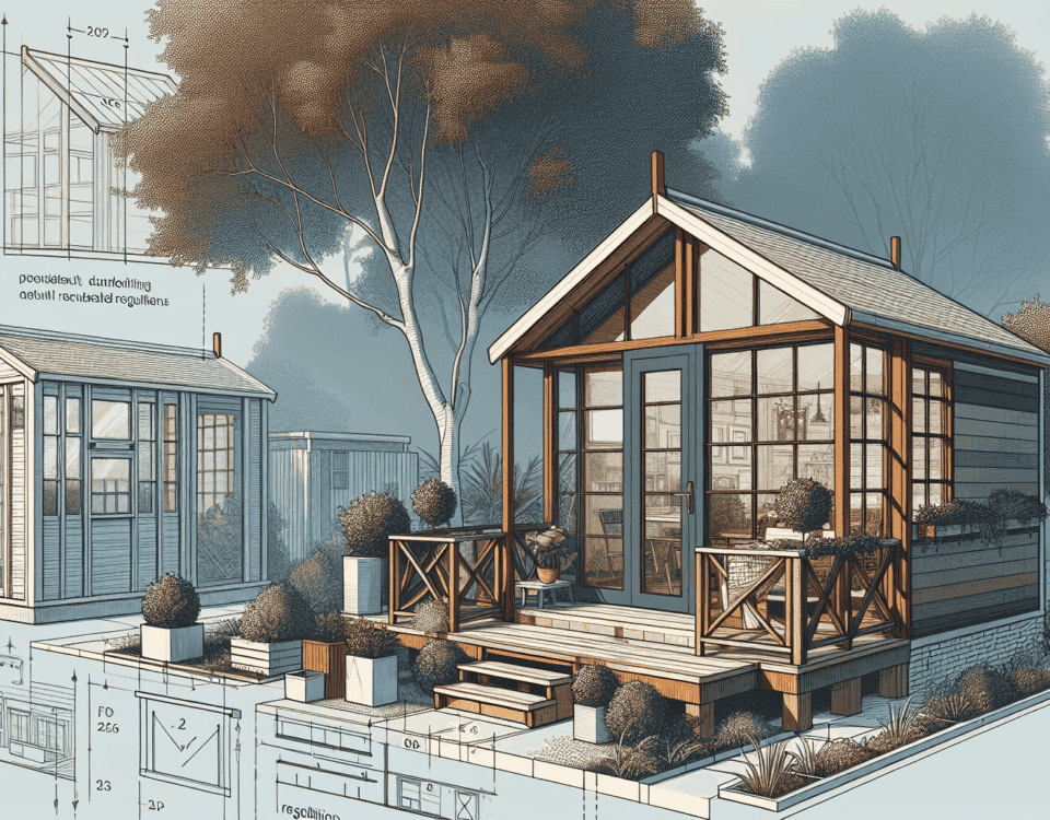 Conoce los requisitos legales y técnicos para cabañas de madera en jardines, incluyendo normativa CTE y diferencias entre estructuras permanentes y provisionales.